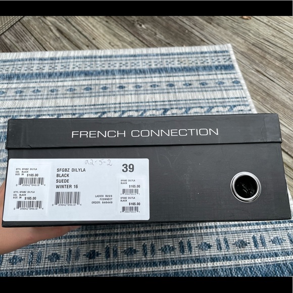 The Cutest Floral Black Embroidered Suede Booties - Picture 8 of 10